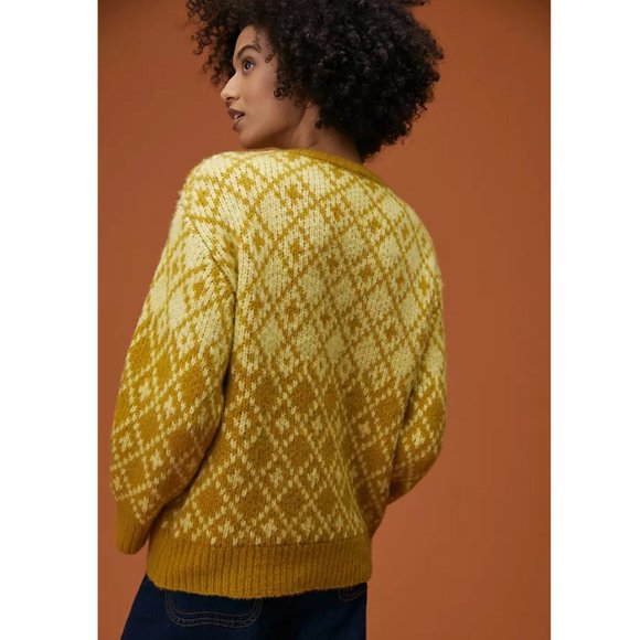 ANTHROPOLOGIE | Maeve | Chunky Wool Blend Sigfried Sweater | NWT - Picture 3 of 10